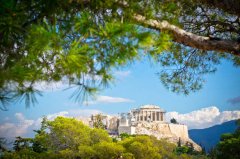 Beautiful view of ancient Acropolis