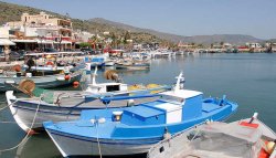 Elounda Village - Harbour with fishing boats (image by Ted Bassman)