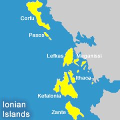 Ionian map