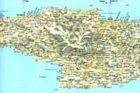 Map of Central Crete