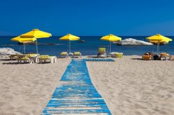 Spend a day at Stegna Beach during your holiday in Rhodes, Greece