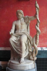 Statue of Asklepios (Nina Aldin Thune)