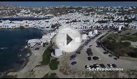 Drone Flight Mykonos, Greece