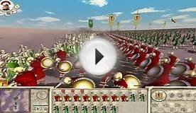 Rome Total War battle 7 Greece vs Rome scipii and Rome Bruti