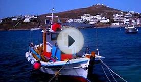 The beautiful boats of Mykonos (Μύκονος) island, Greece
