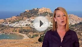 Visit the Lindos Castle in Rhodes, Greece